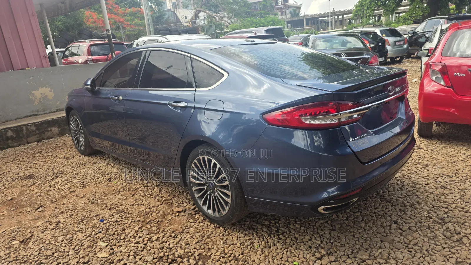 Ford Fusion Titanium AWD 2019 Blue