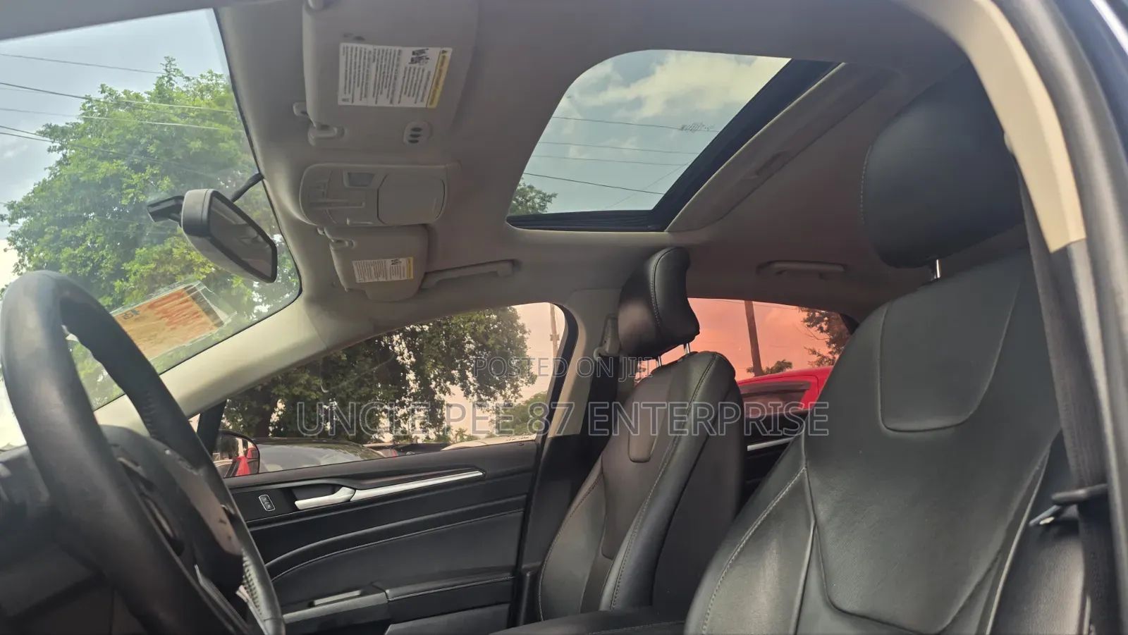 Ford Fusion Titanium AWD 2019 Blue