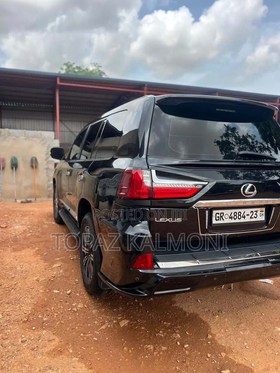 Lexus LX 570 2009 Black