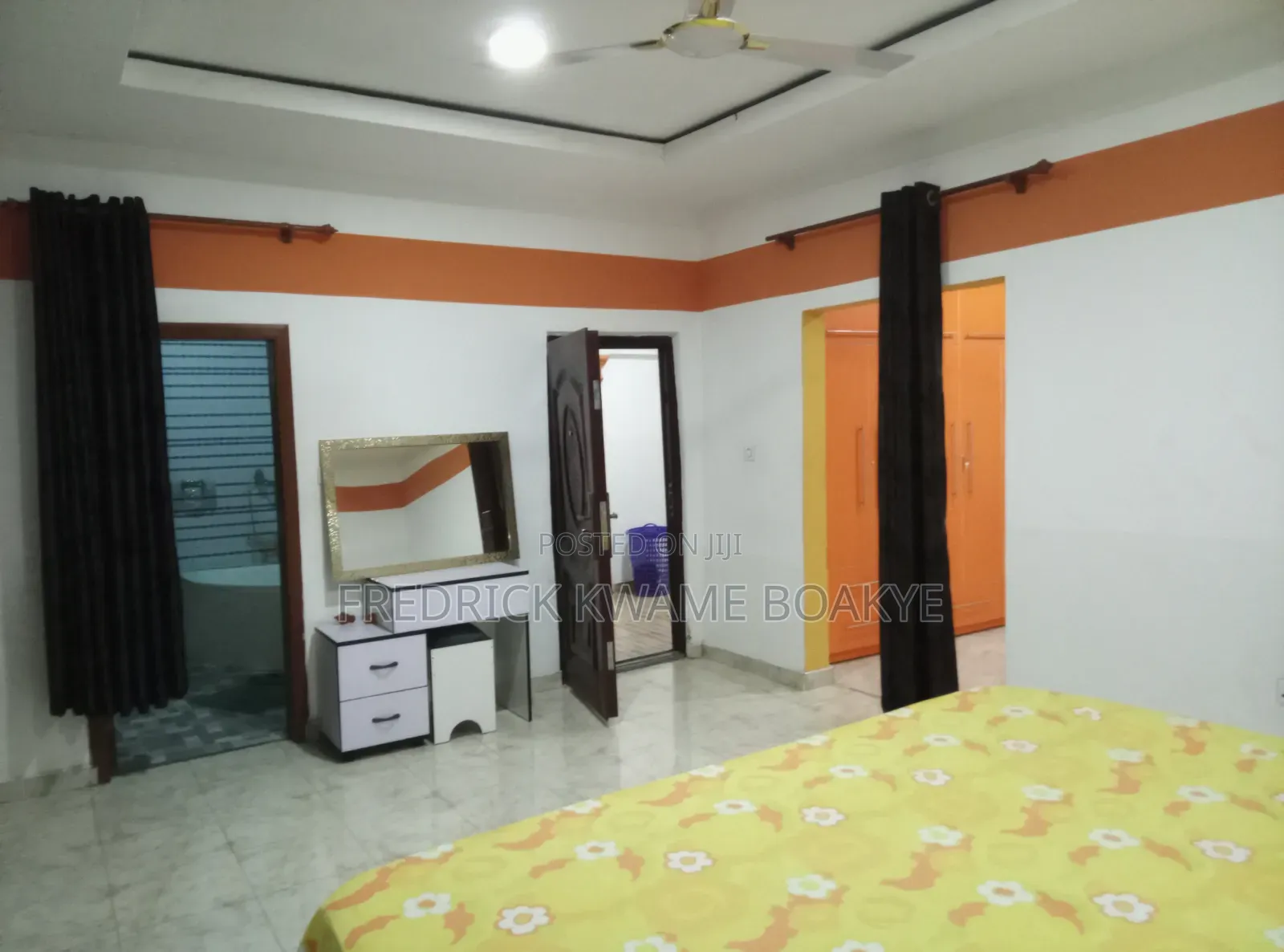 Furnished 5bdrm House in Brother K Estate, Kumasi Metropolitan for rent