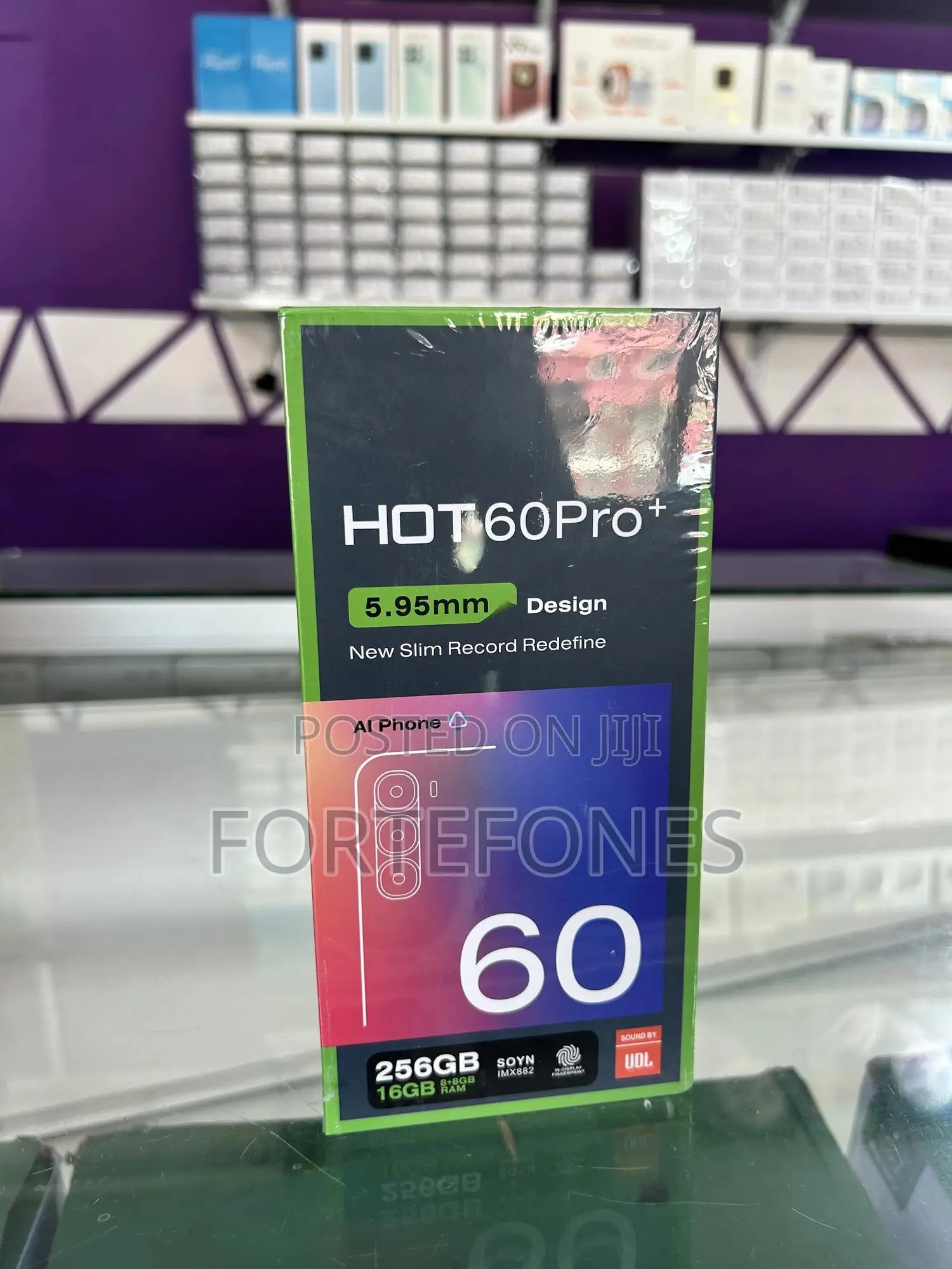 New Infinix Hot 60 Pro+ 128 GB Black