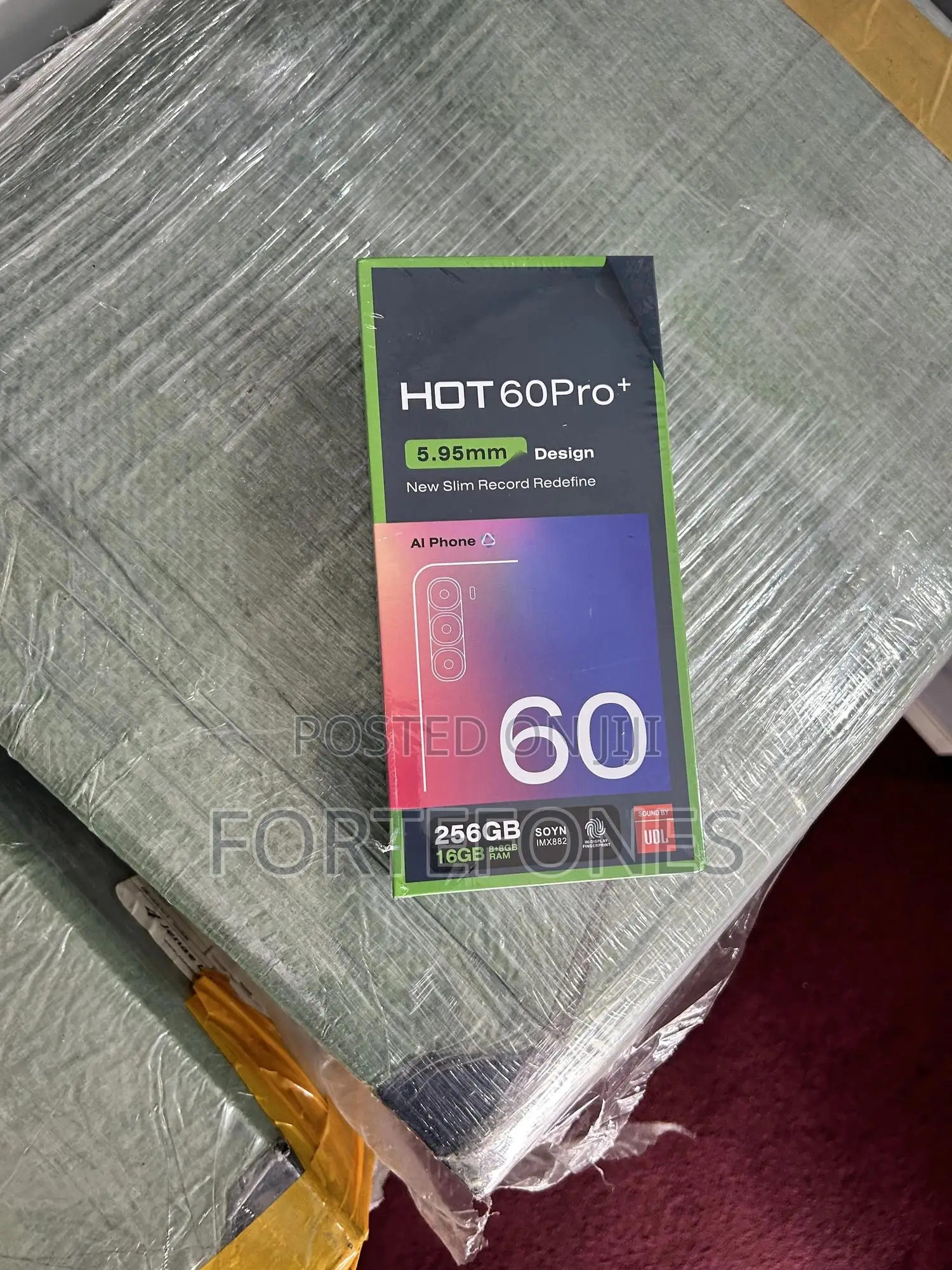 New Infinix Hot 60 Pro+ 128 GB Black