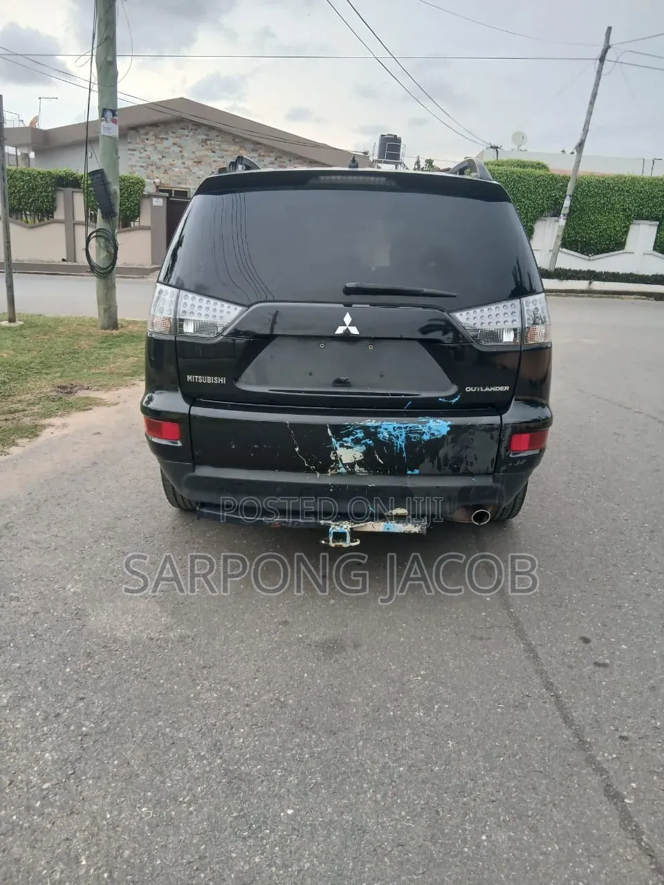 Mitsubishi Outlander SE 4dr SUV (2.4L 4cyl CVT) 2014 Black