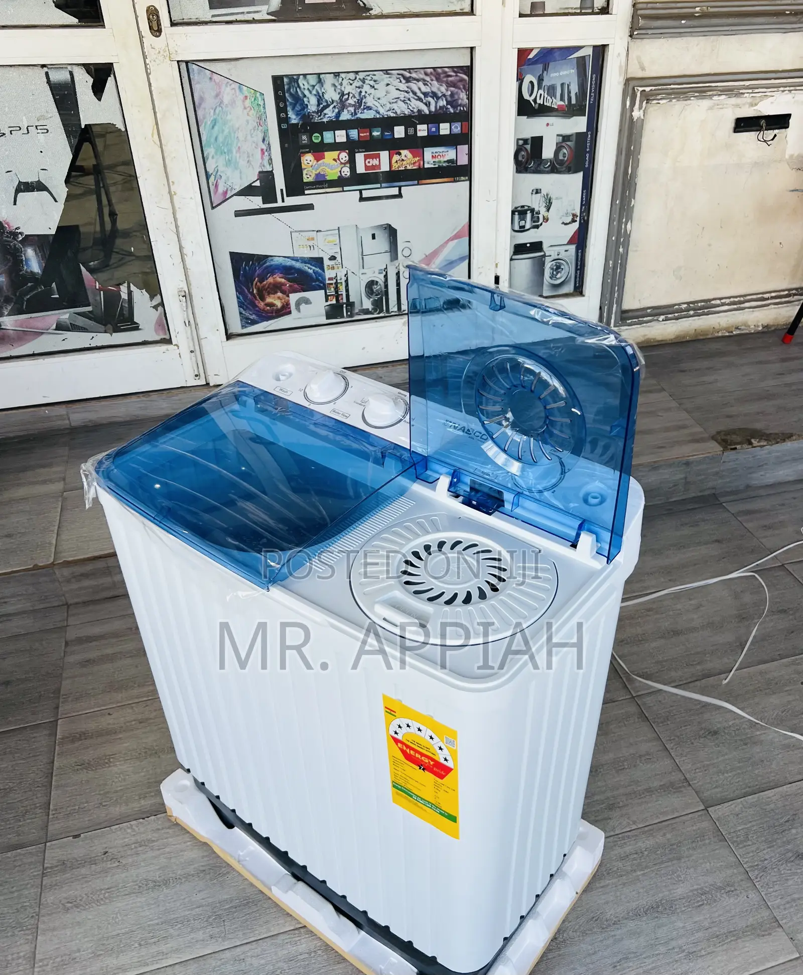 Affordable Nasco Twin Tub Electric Washing Machine(Semi-Auto)Spin Dry
