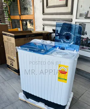 Lovely Design Nasco 8kg Semi-Auto Electric Washing Machine(Spin Dry)