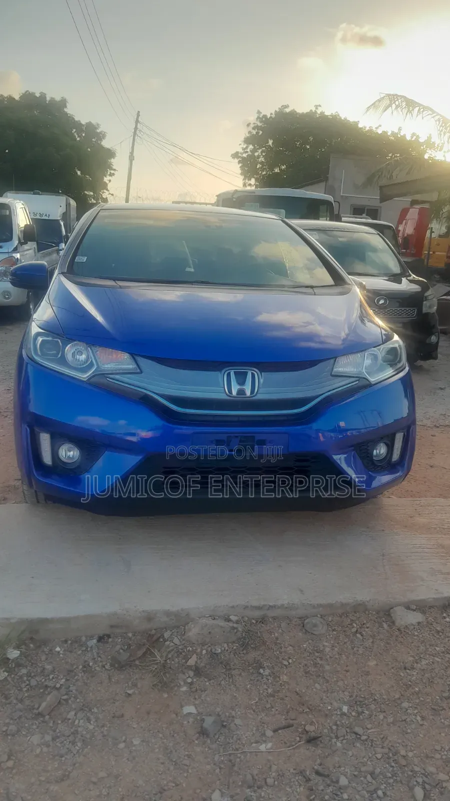 Honda Fit 2014 Blue