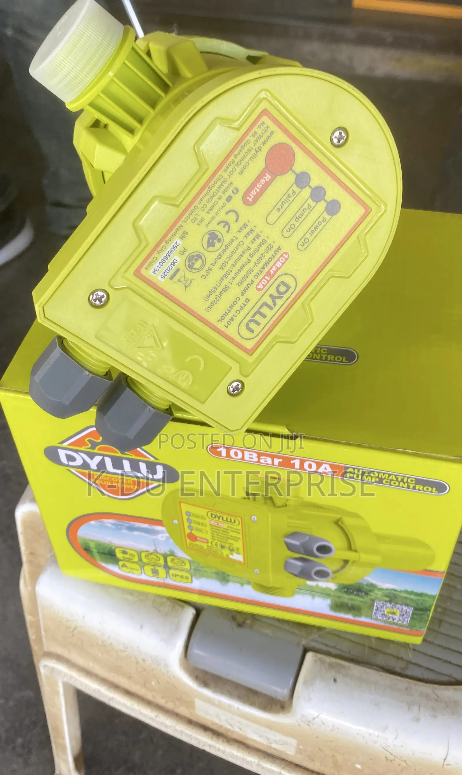 Dyllu Water Pump Booster 10bar