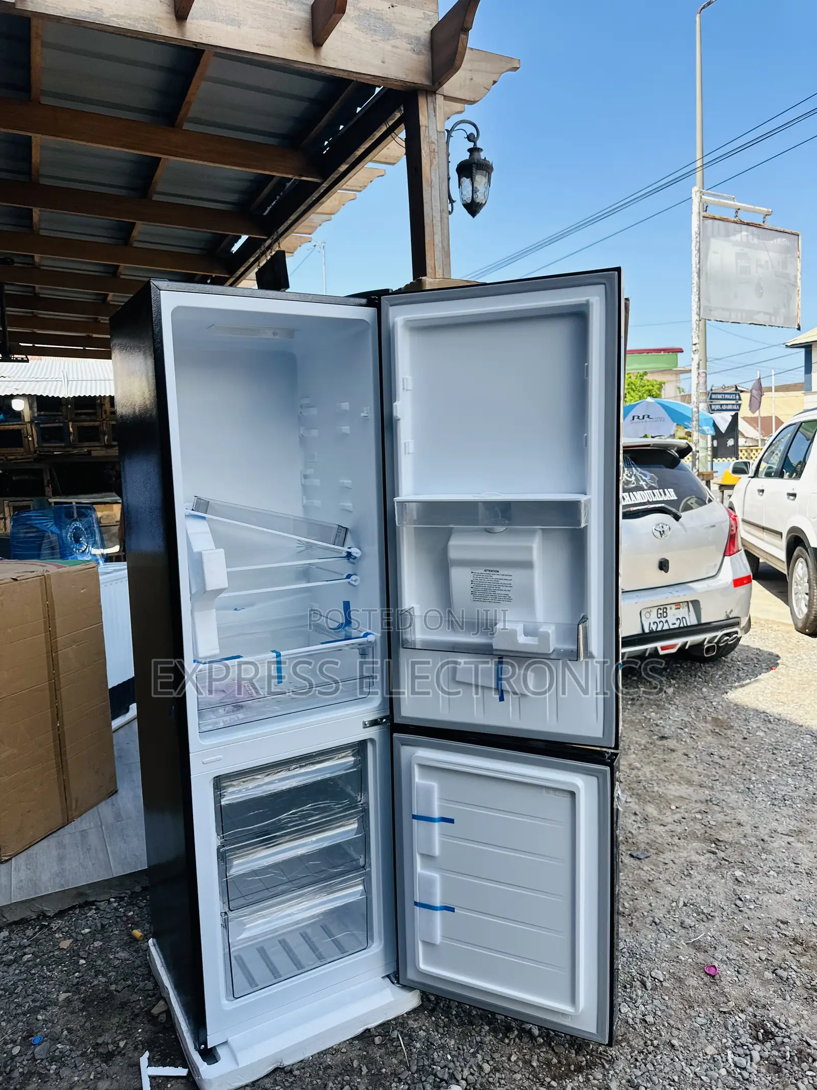 Available Now at Store Pearl Pf-370-13m Double Door Fridge