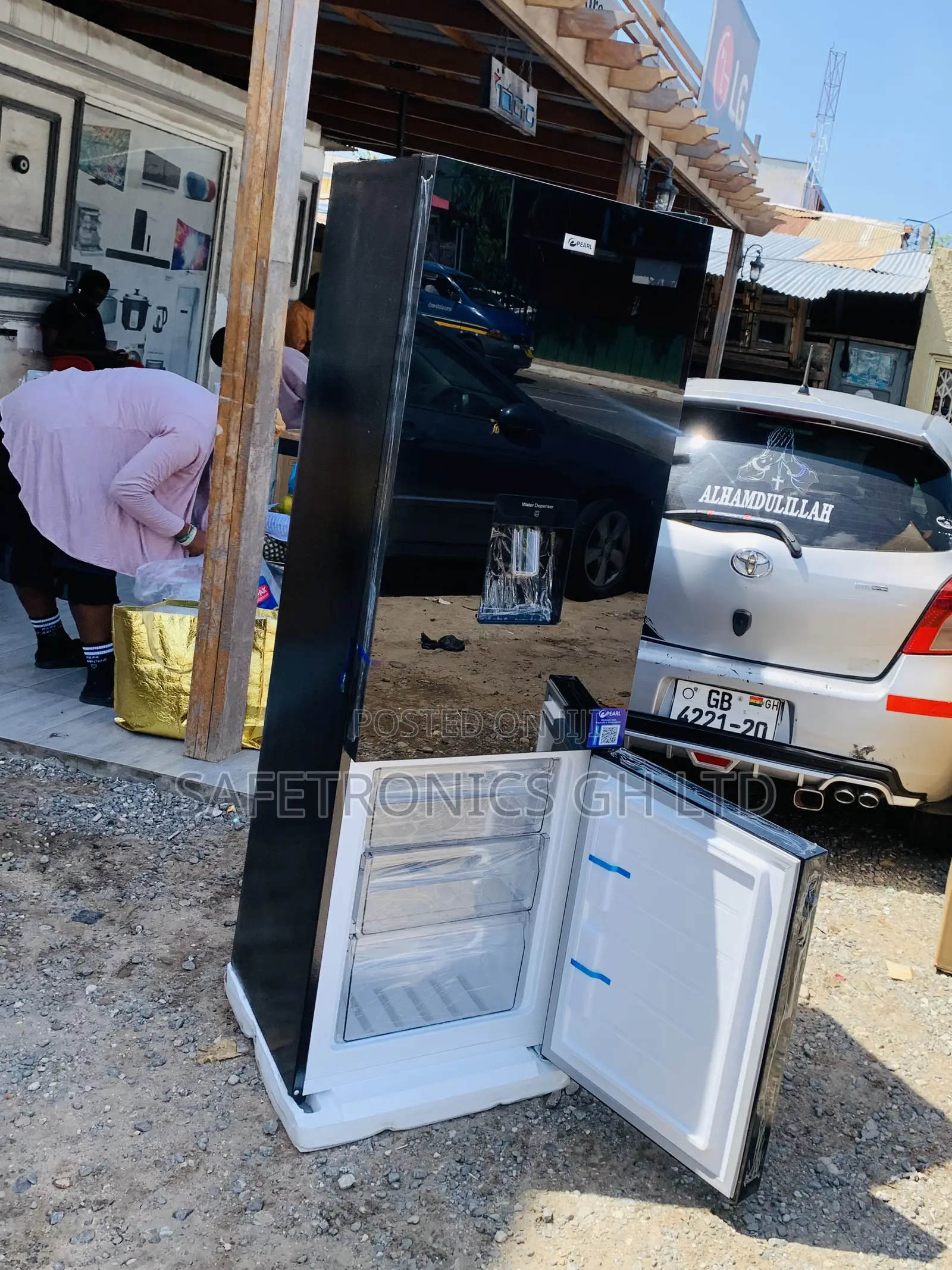 Exclusive New Pearl Pf-370-13m 262-Liter Double-Door Bottom-Mount
