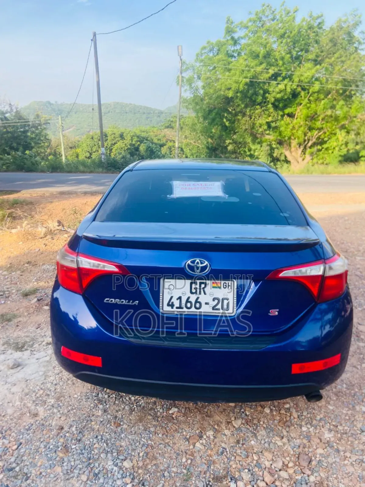 Toyota Corolla 2014 Blue