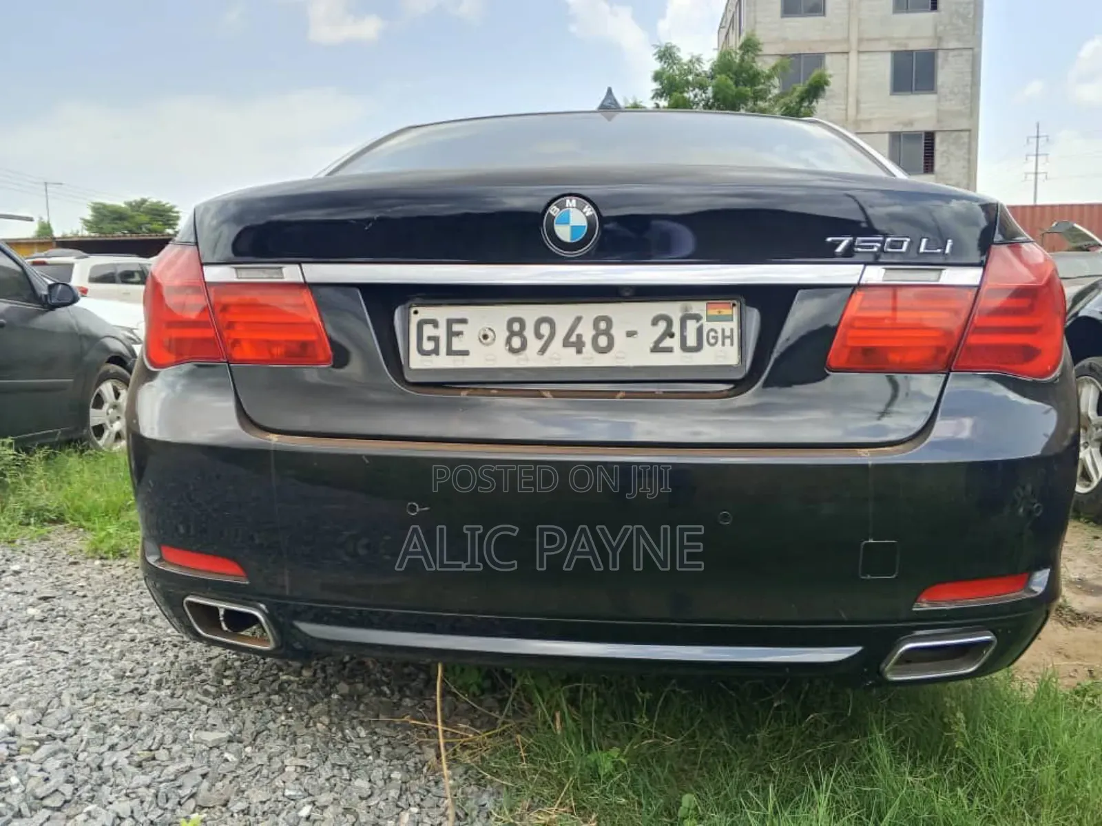 BMW 7 Series 740Li 4dr Sedan (3.0L 6cyl Turbo 8A) 2015 Black