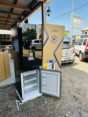 Lovely New Black Mirror Double Door Fridge Pf-370-13m