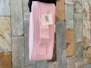 Soft Pink Jewelry/Make Up Bag