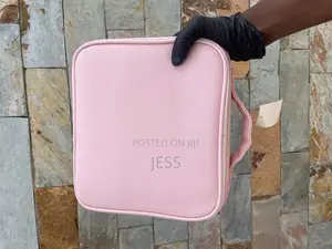 Soft Pink Jewelry/Make Up Bag
