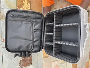 Gray Jewelry/Make Up Bag