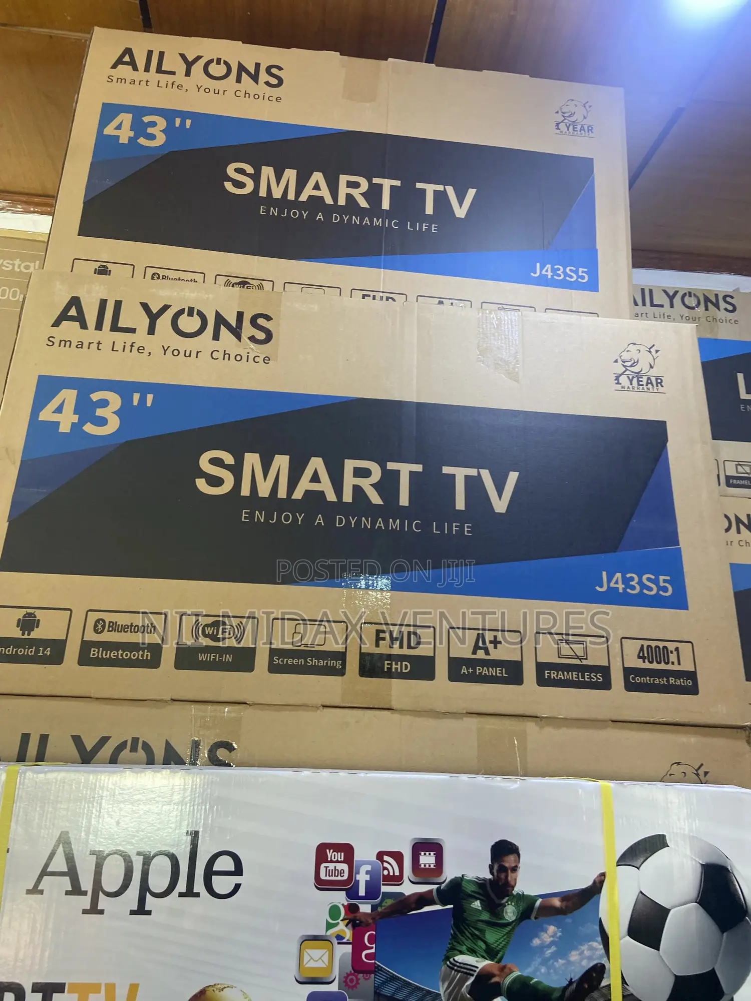 Ailyons 43 Inches Smart Tv