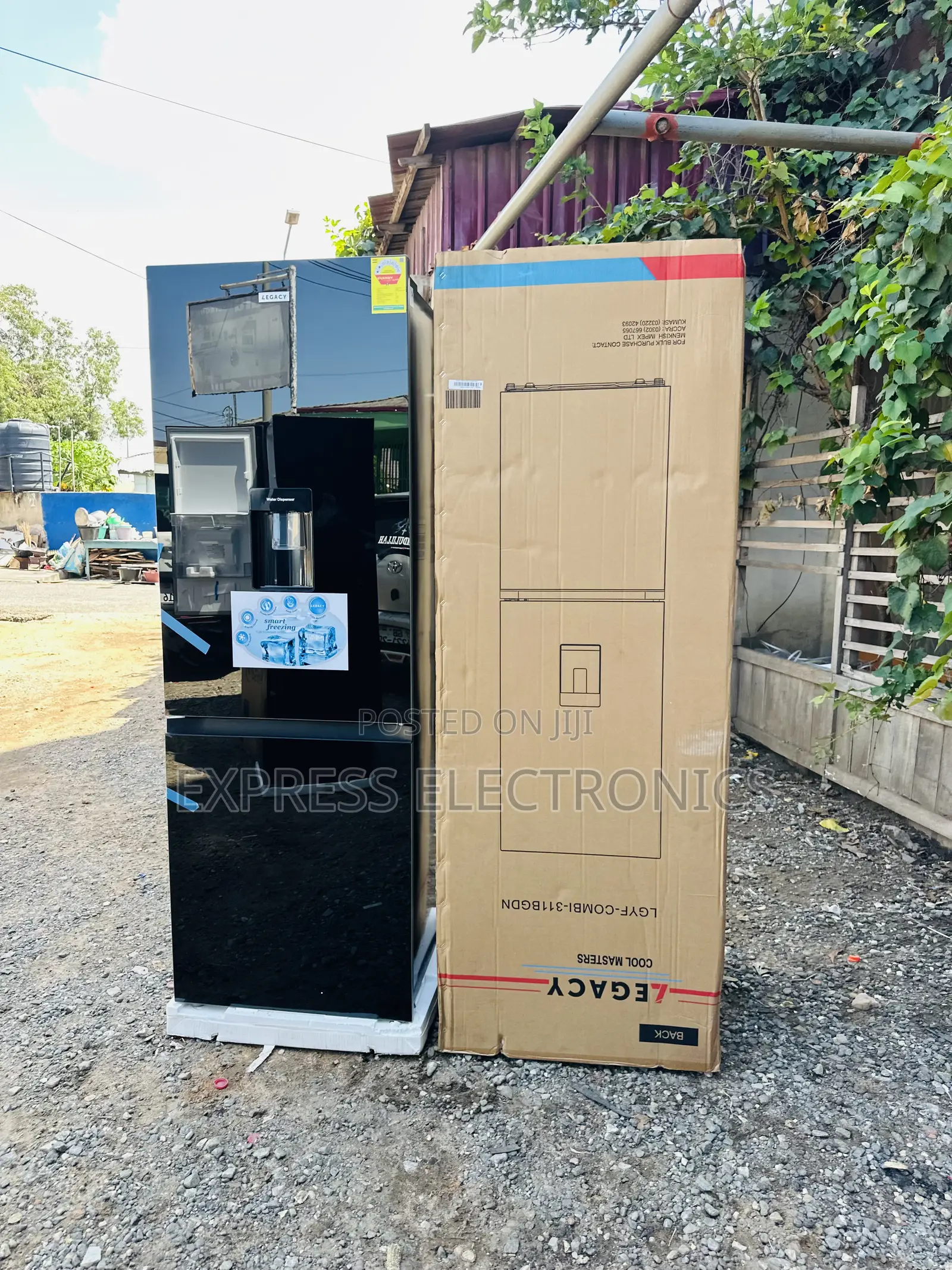 High Quality Sleek Double Door Fridge Lagacy 311l