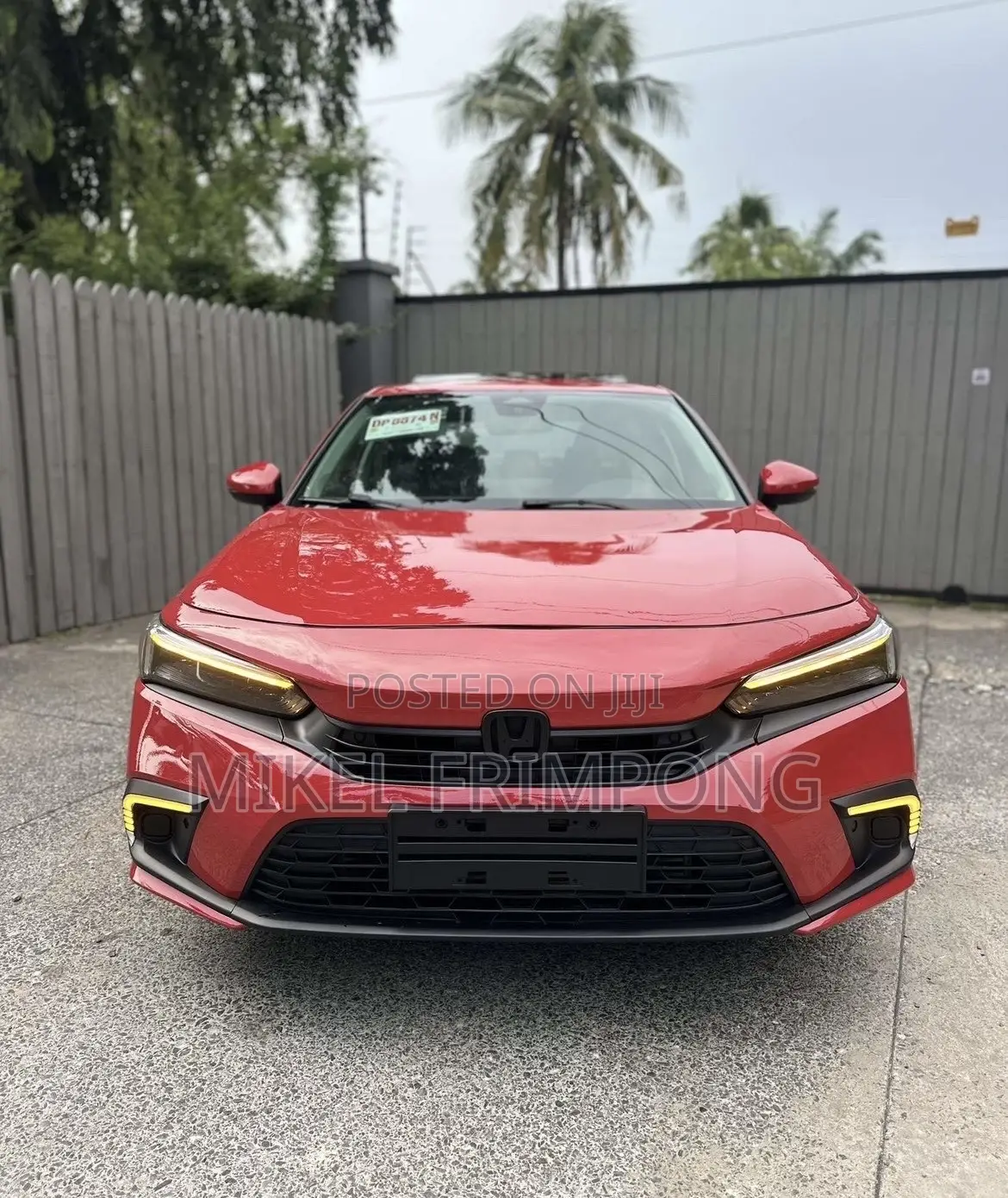 Honda Civic Touring 2022 Red