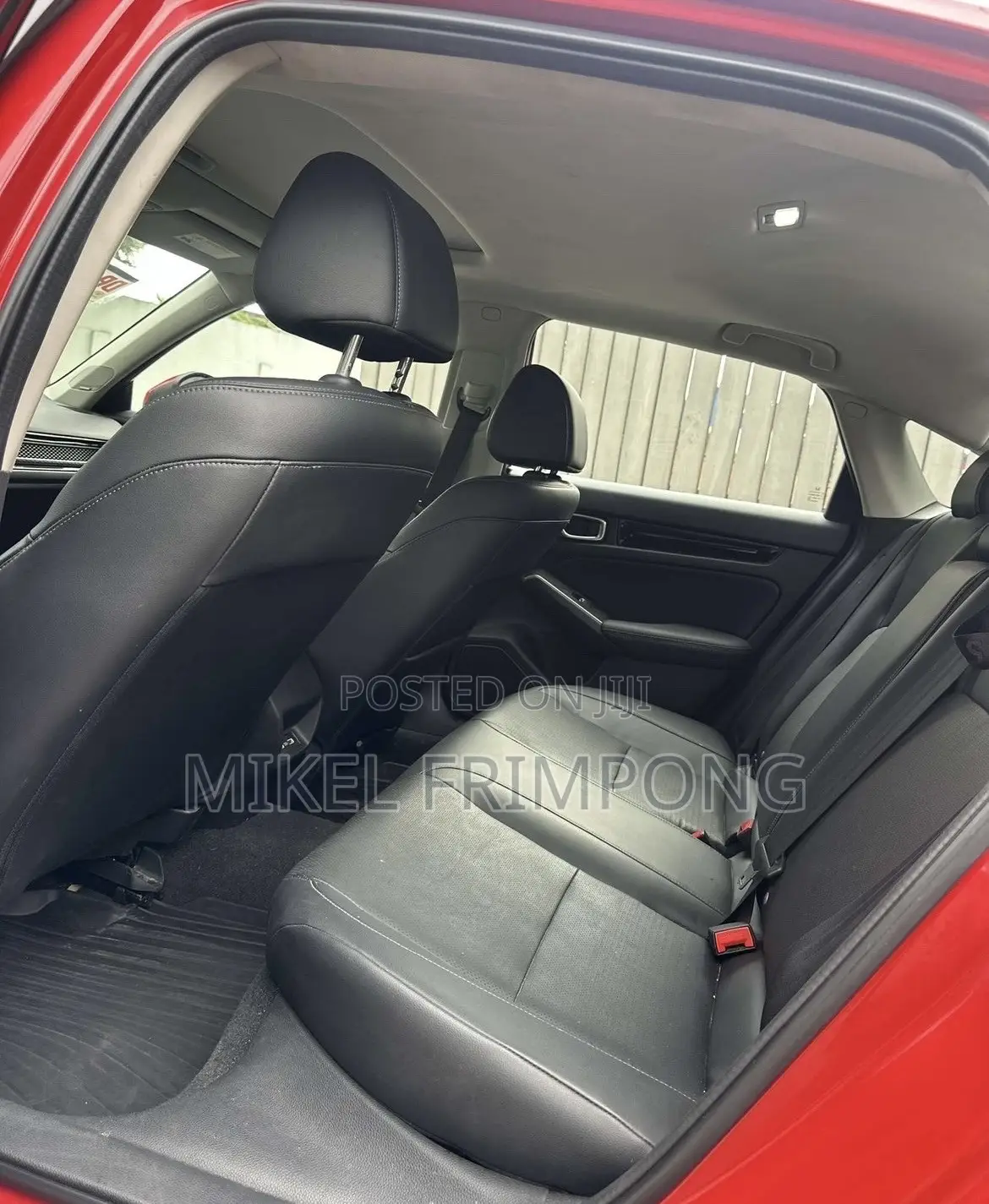 Honda Civic Touring 2022 Red
