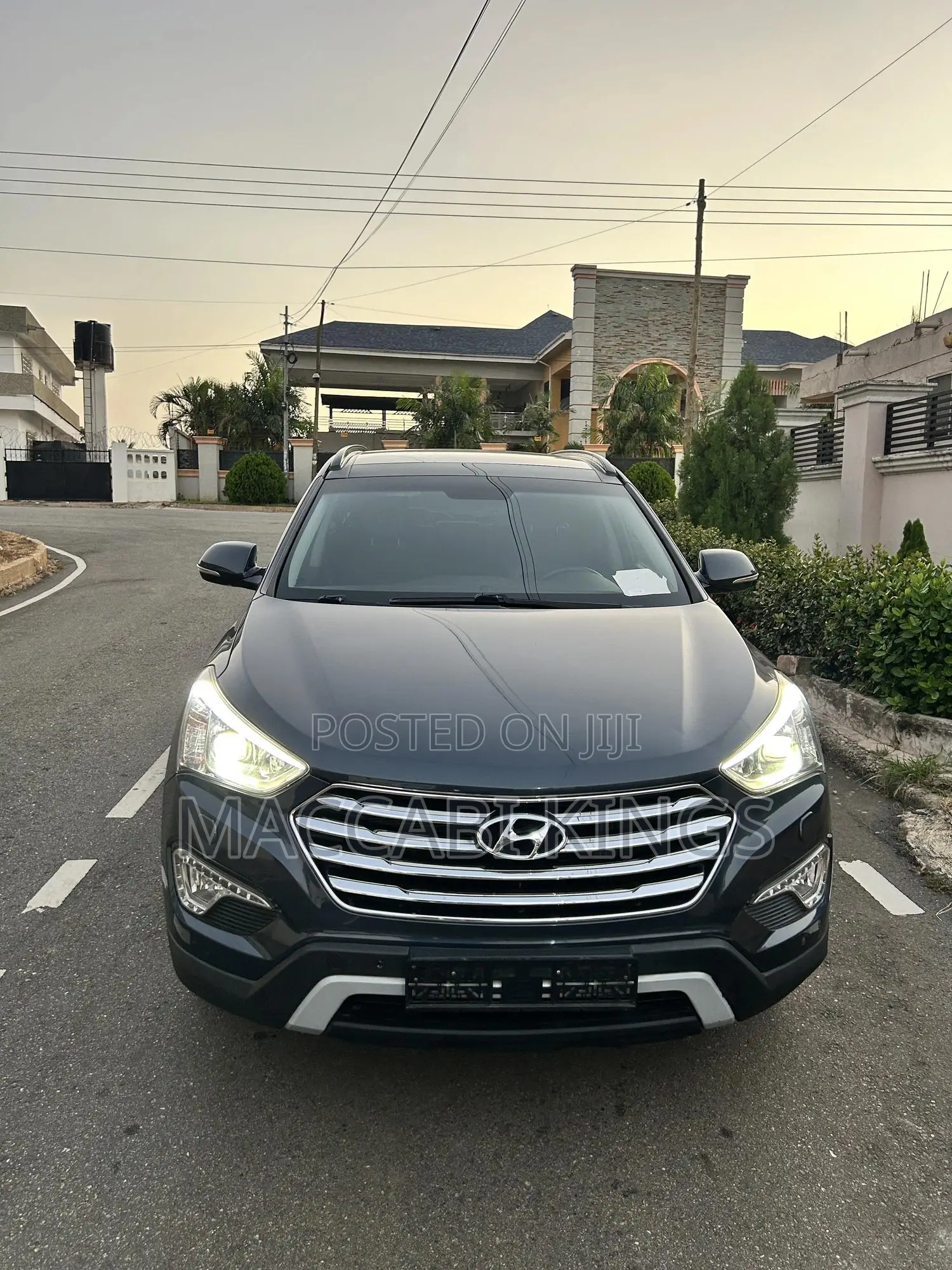 Hyundai Santa Fe Limited AWD 2017 Blue