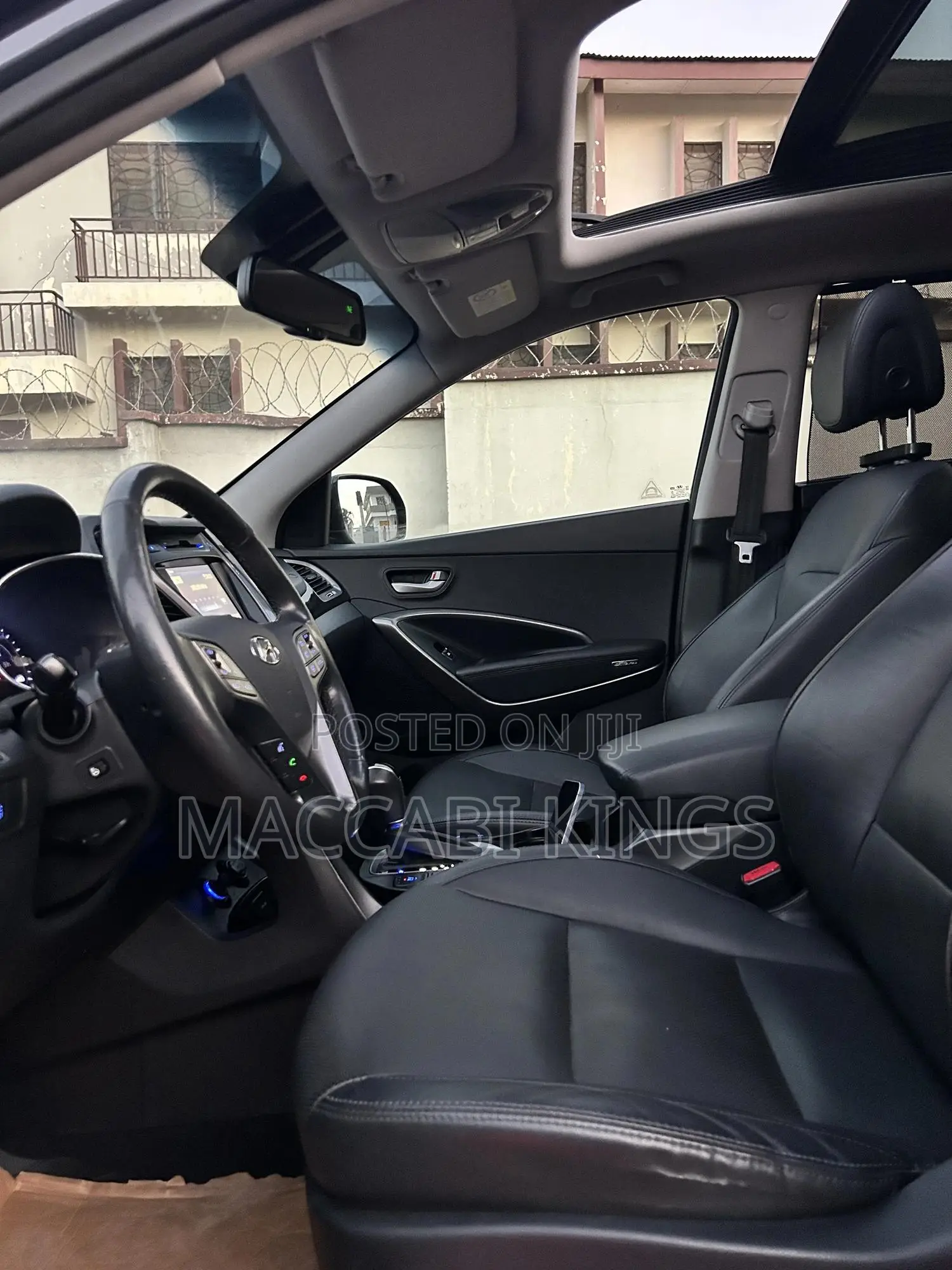 Hyundai Santa Fe Limited AWD 2017 Blue