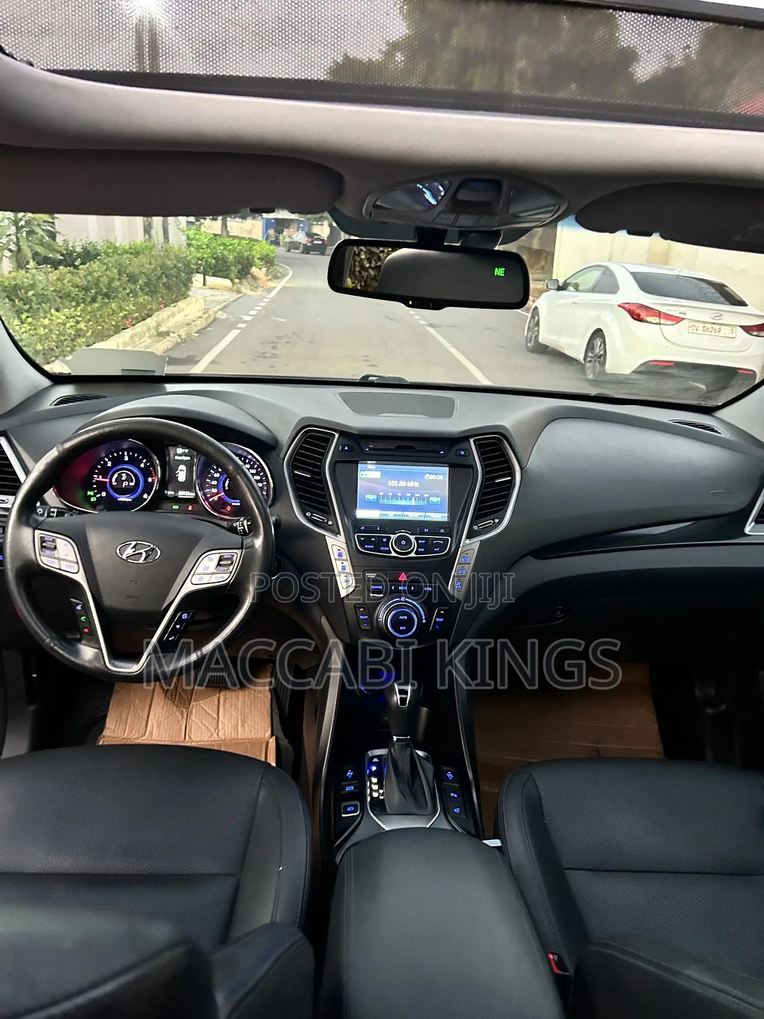 Hyundai Santa Fe Limited AWD 2017 Blue