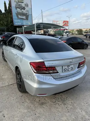 Honda Civic Sedan EX 2013 Silver