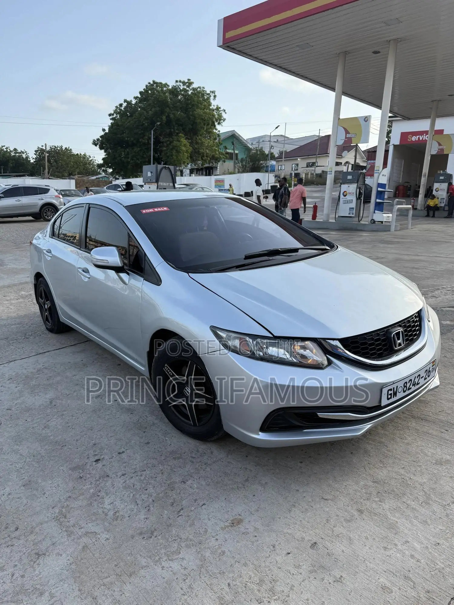 Honda Civic Sedan EX 2013 Silver