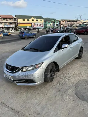 Honda Civic Sedan EX 2013 Silver