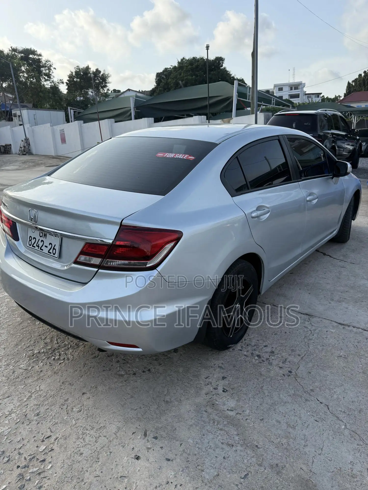 Honda Civic Sedan EX 2013 Silver