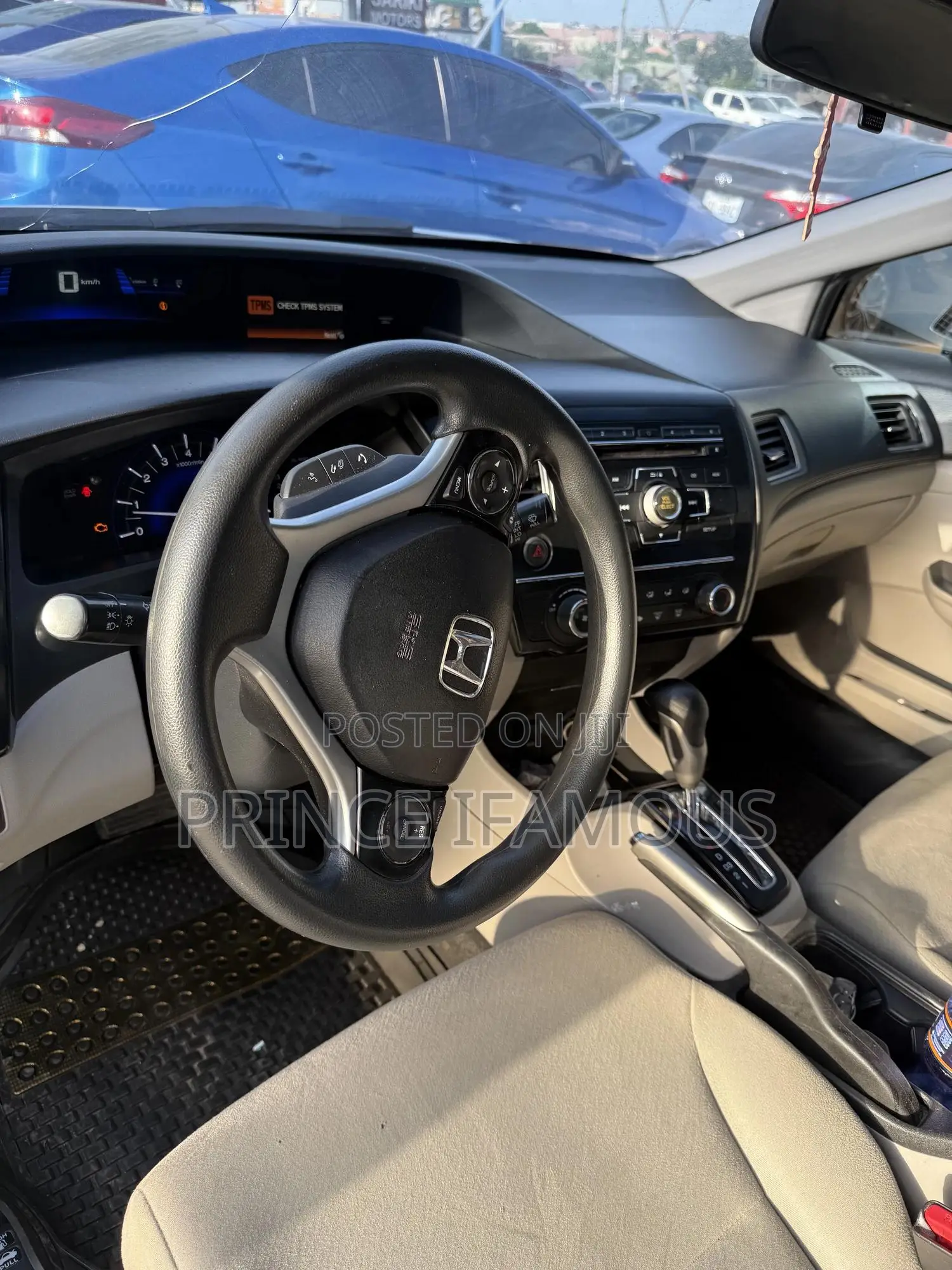 Honda Civic Sedan EX 2013 Silver
