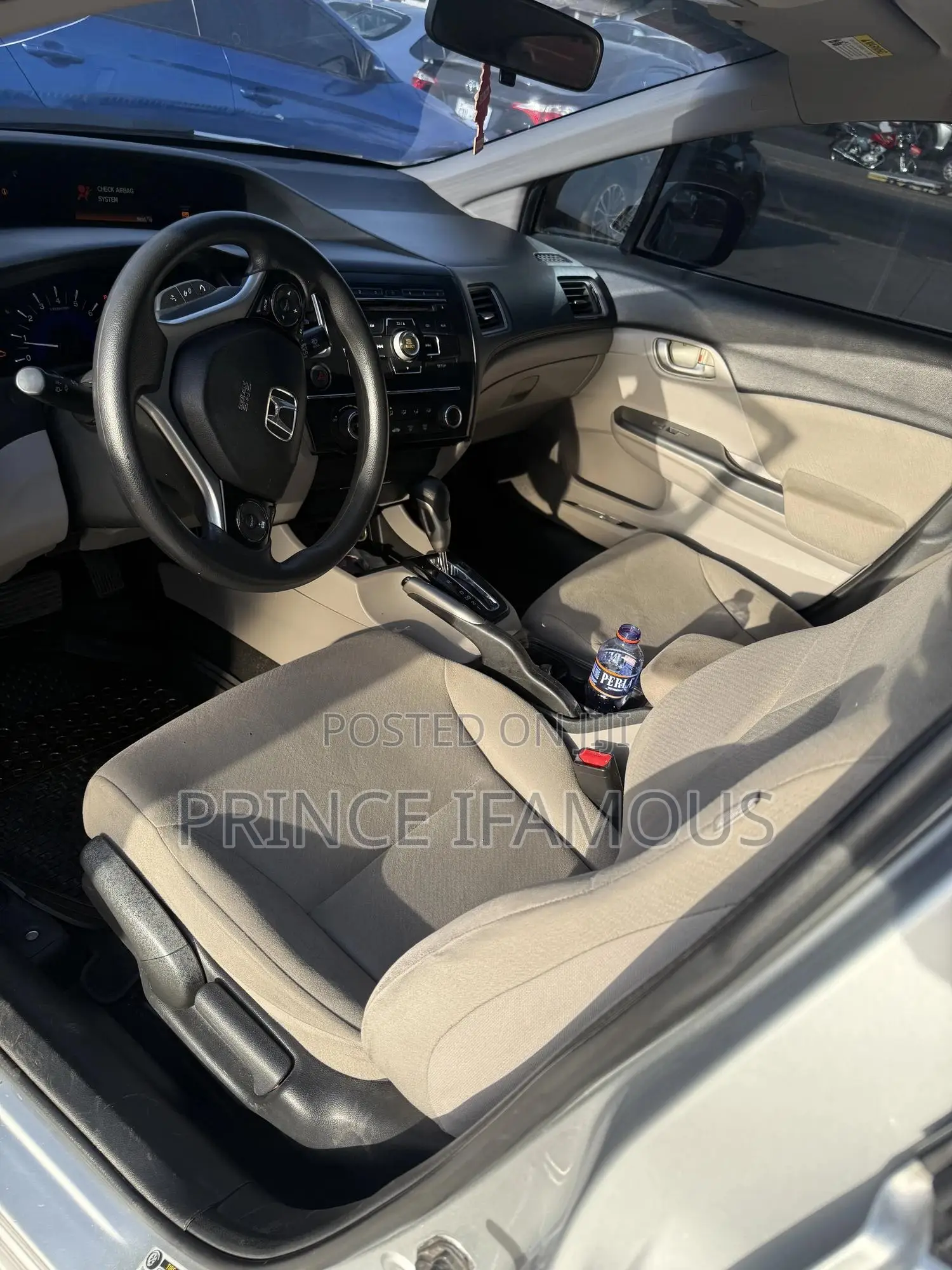Honda Civic Sedan EX 2013 Silver