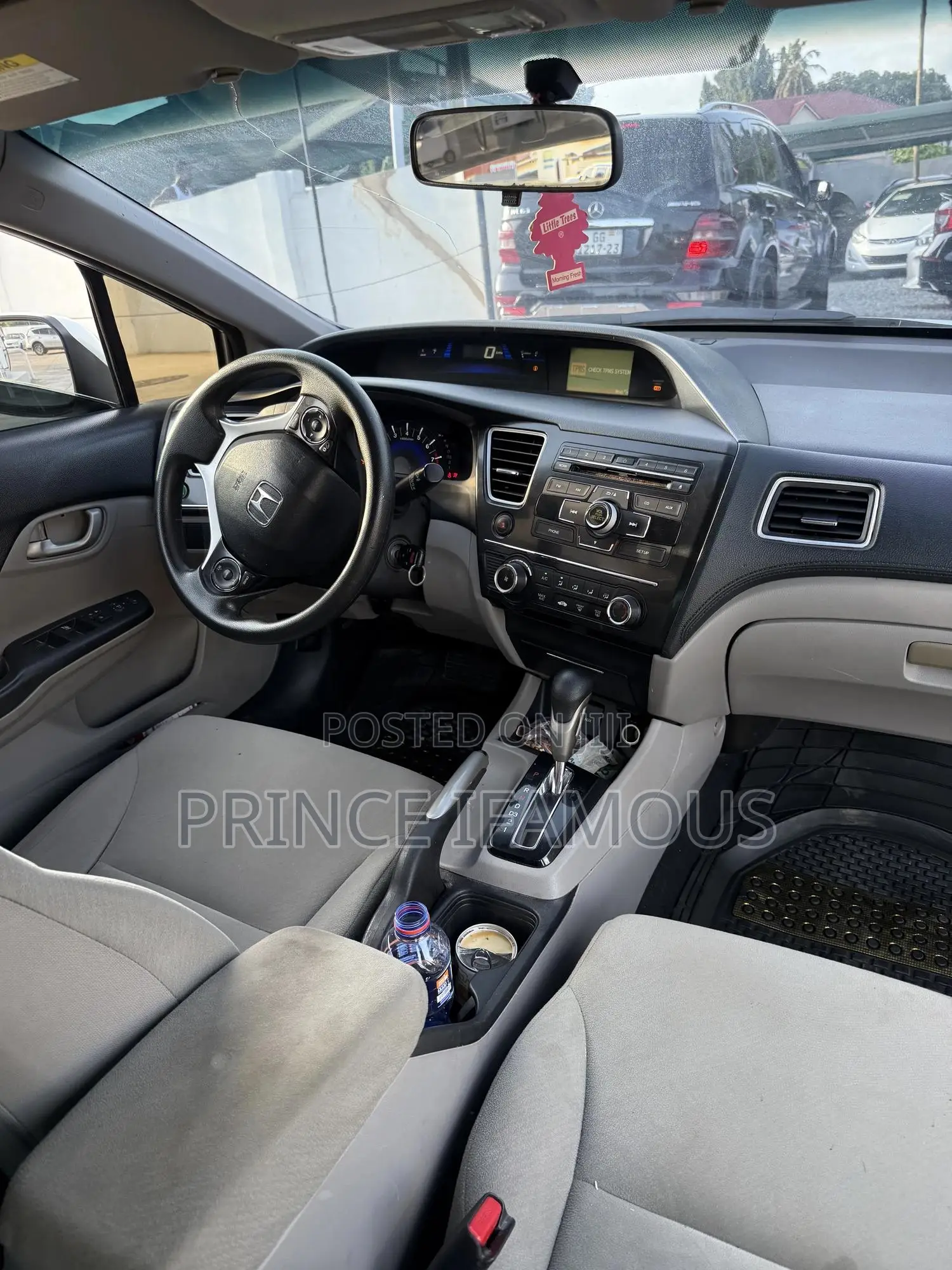 Honda Civic Sedan EX 2013 Silver