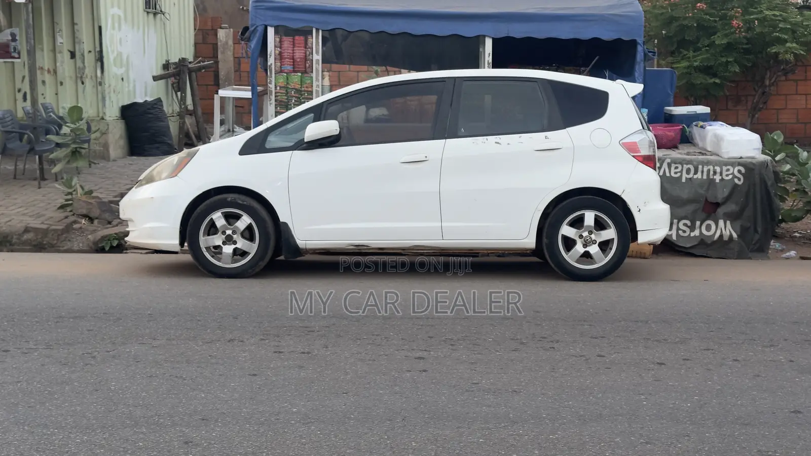 Honda Fit Automatic 2010 White