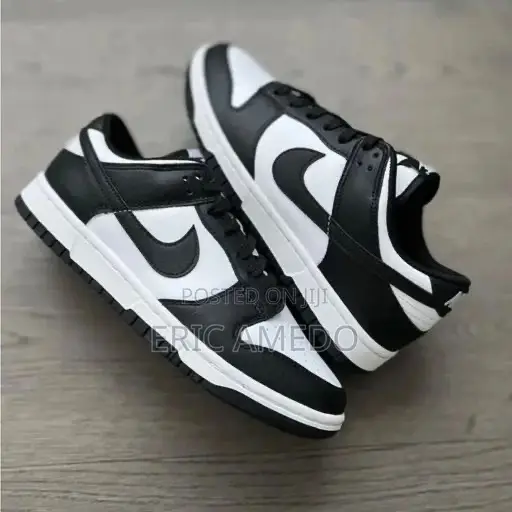 Retro Low White-Black Panda - White Black