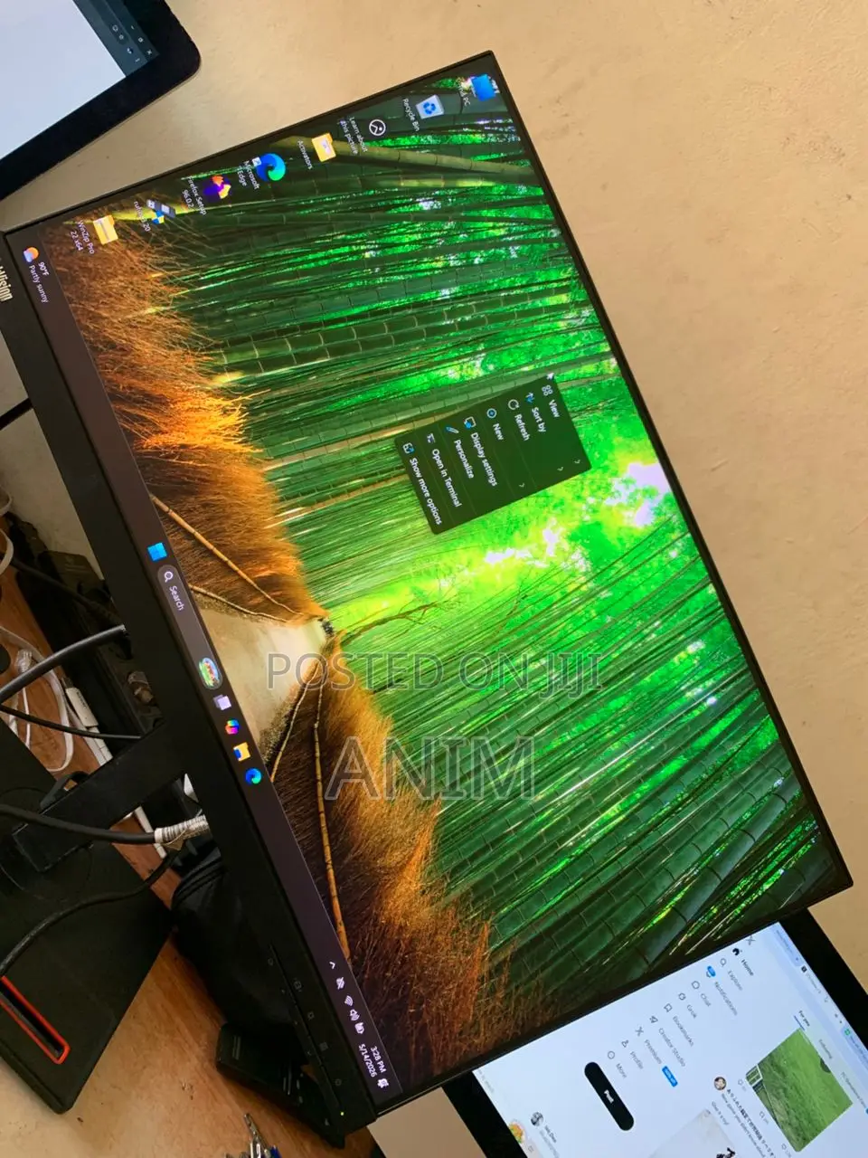 Thinkvision 24 Inches QHD Ips 2560x1440 Type-C Monitor