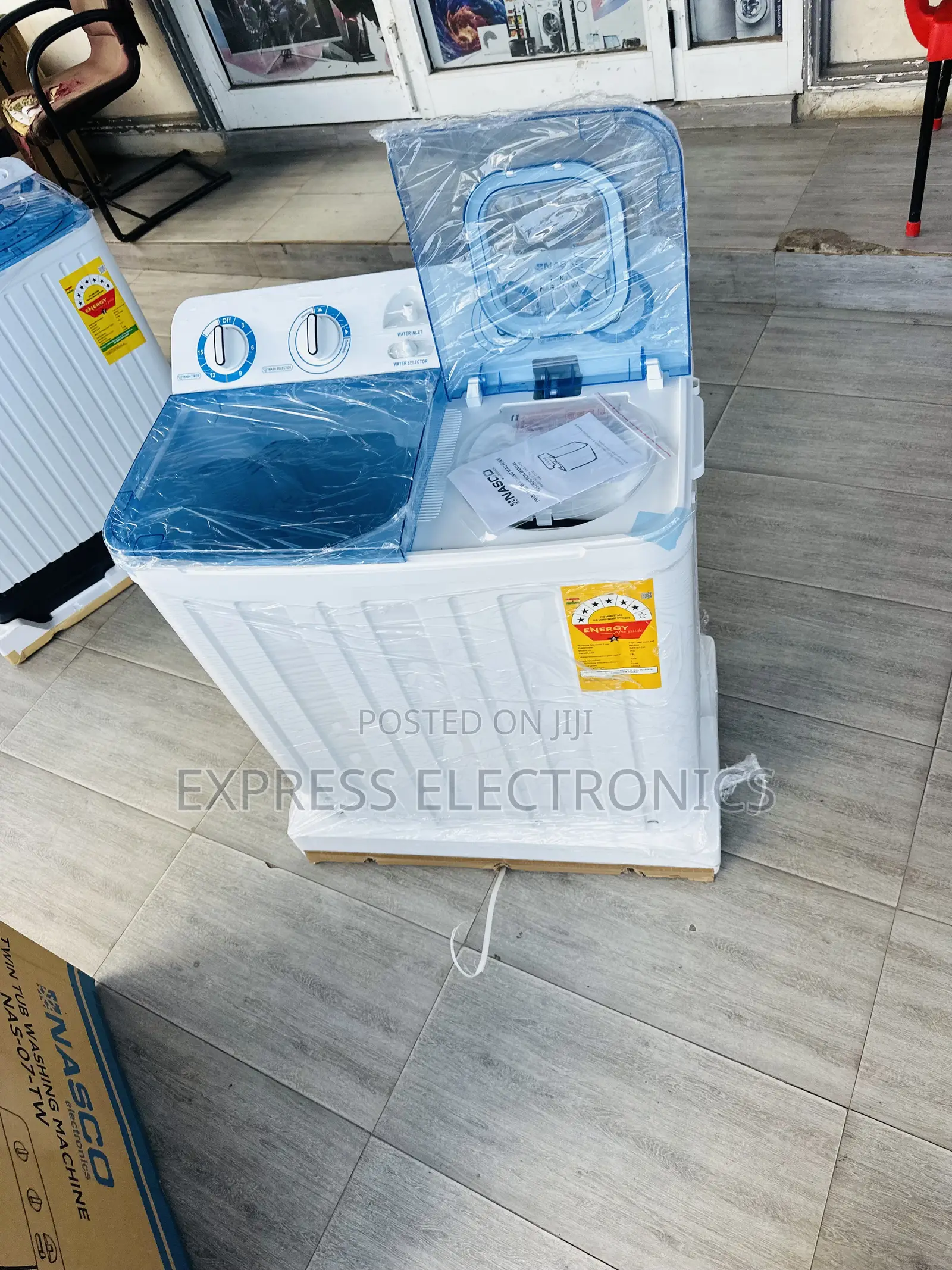 Pure Copper Motor Wash and Spin 7kg Topload Twintub