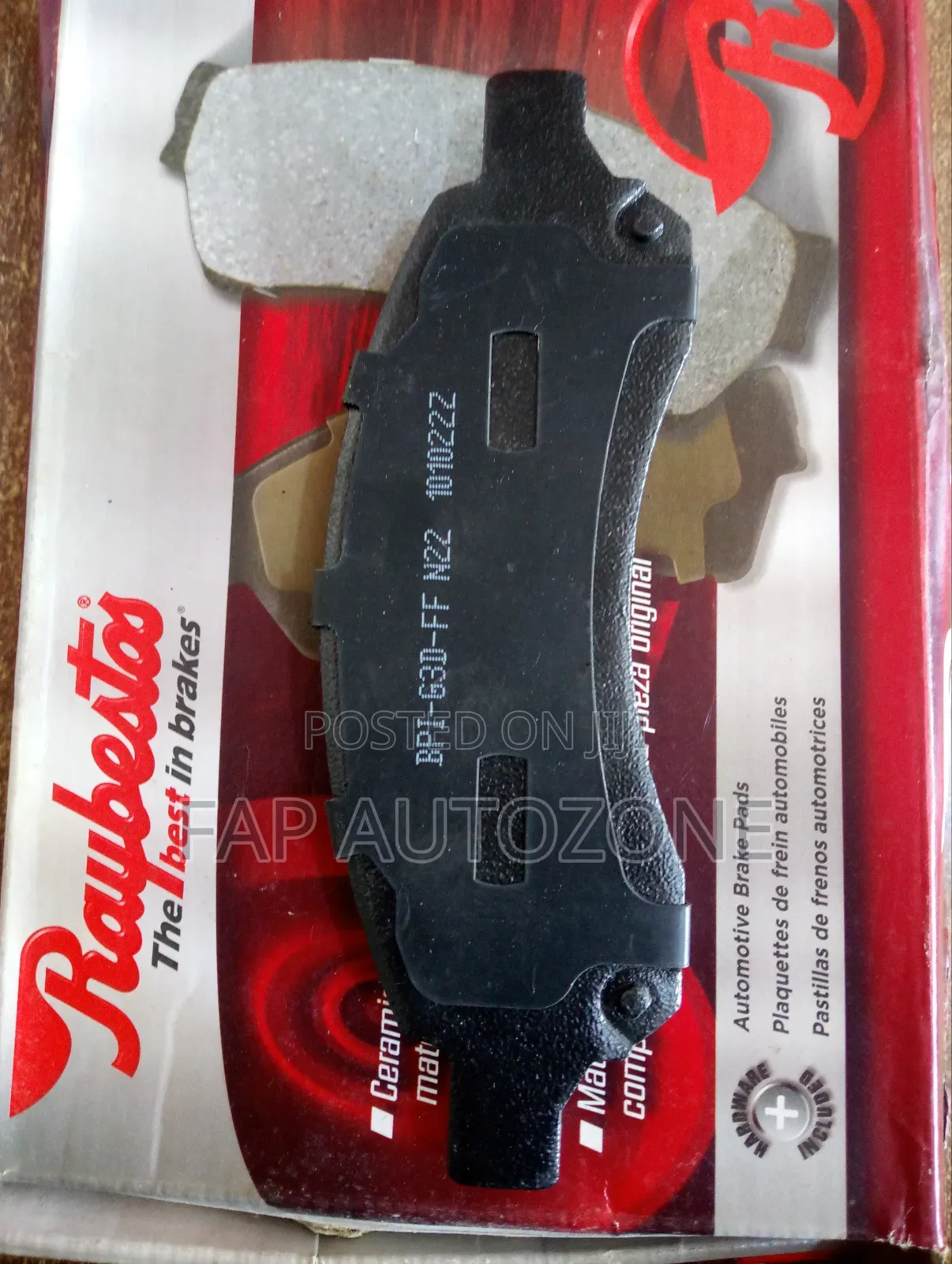 01046. Original Chevy Traverse Ceramic Brake Pads Imported From Usa