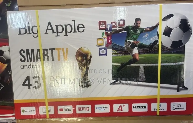 Big Apple 43inches Smart Tv