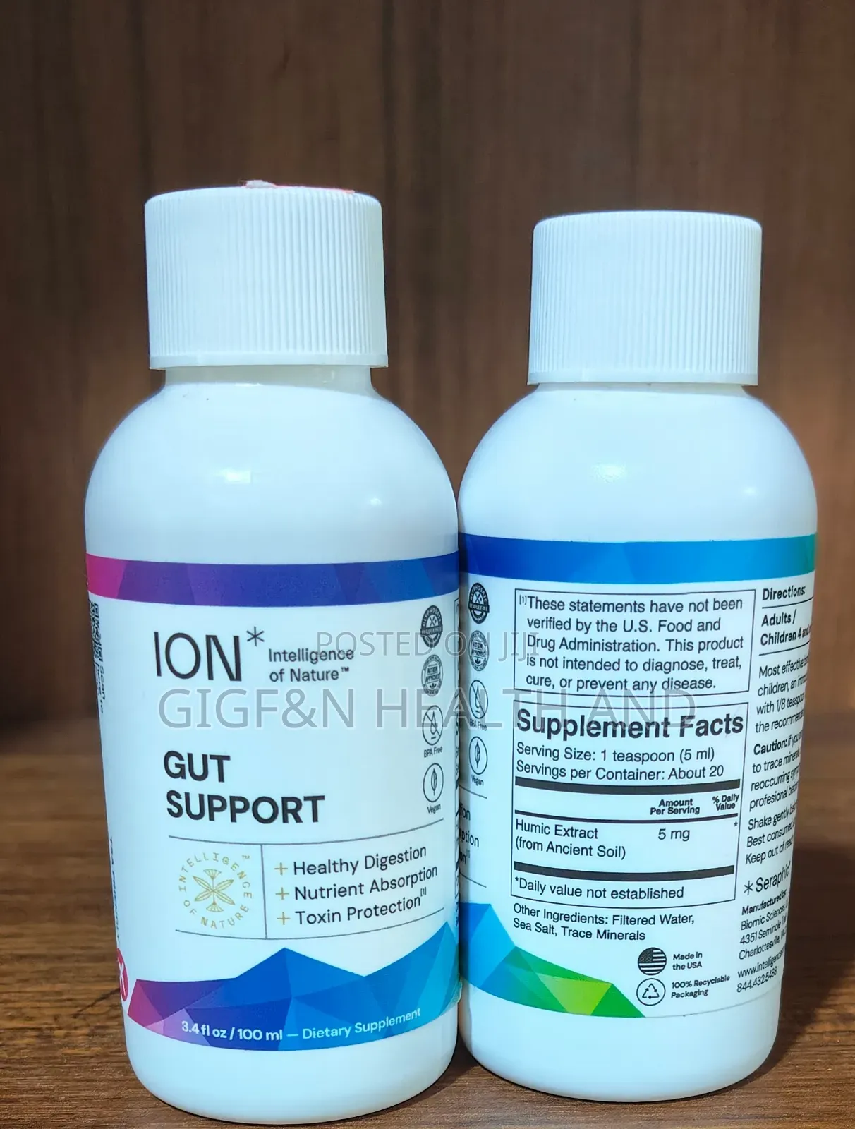 Ion Gut Support, 100ml- 2027 Expiry