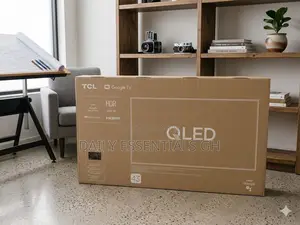 TCL 43 Inch Qled Smart Google Tv With Hdr10 Dolby Audio