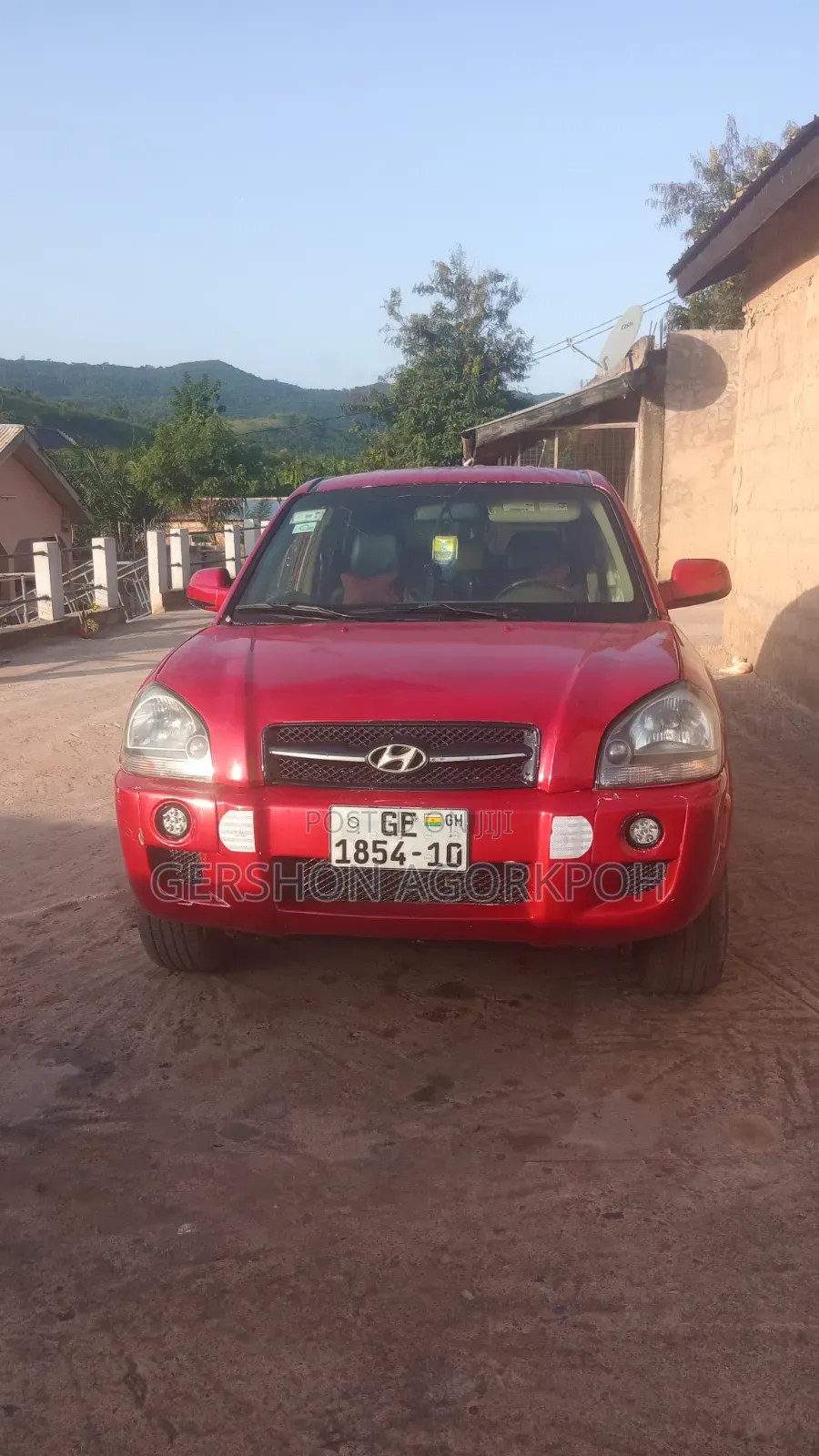 Hyundai Tucson 2006 Red