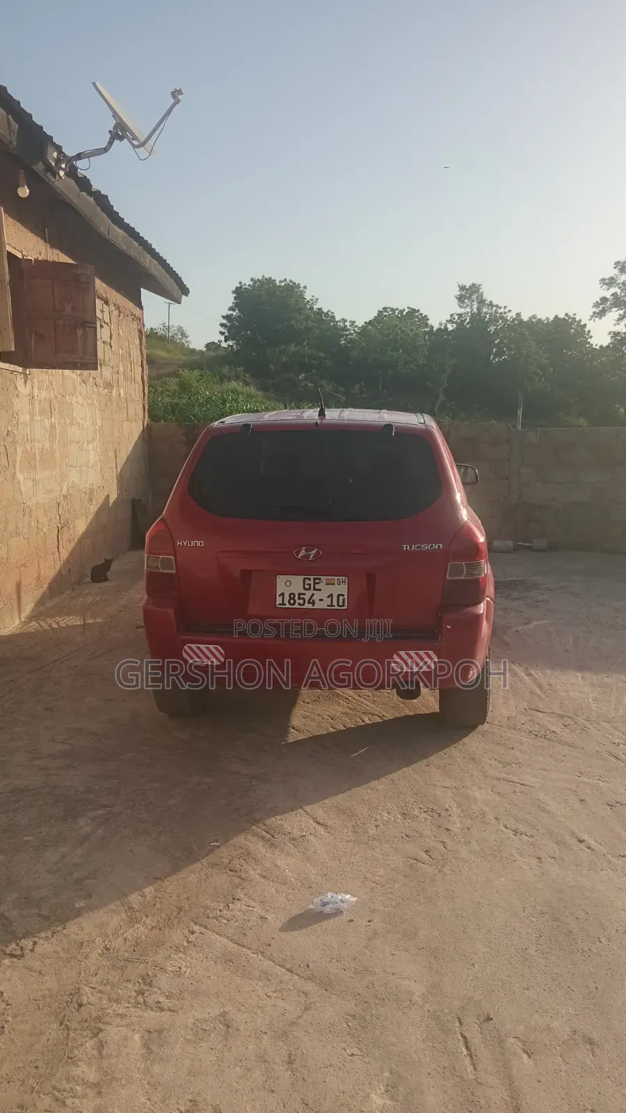 Hyundai Tucson 2006 Red
