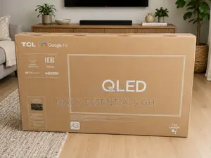 Original TCL 43” Qled Google Smart Tv – Hdr10 Ultra Clear Display
