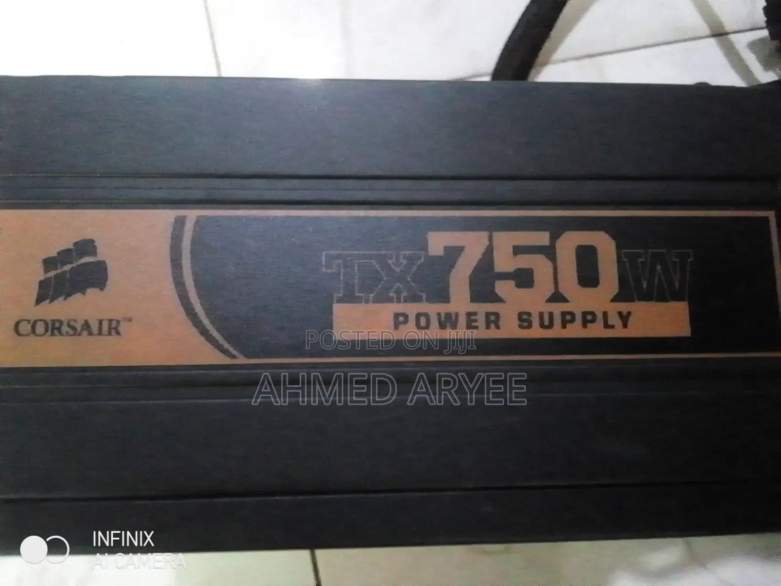 Gaming Corsair 750 Watts Psu