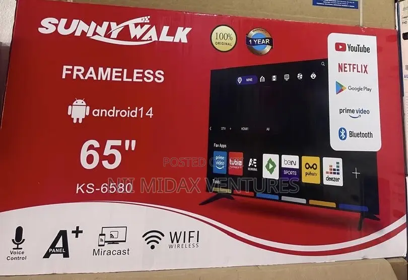 Sunny Walk 65inches Smart Tv