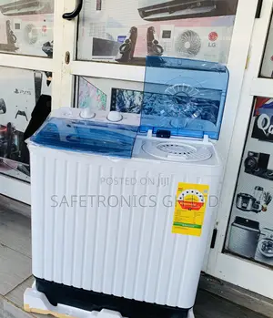 Grab Elegant Nasco Twin Top Washing Machine 8kg-Nas-08-Tw