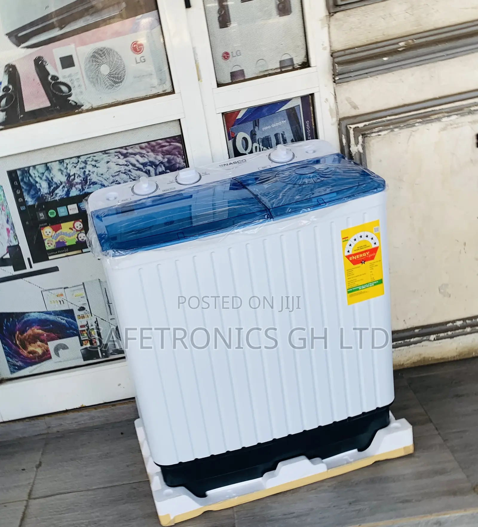 Kindly Check Nasco Twin Top Washing Machine 8kg-Nas-08-Tw