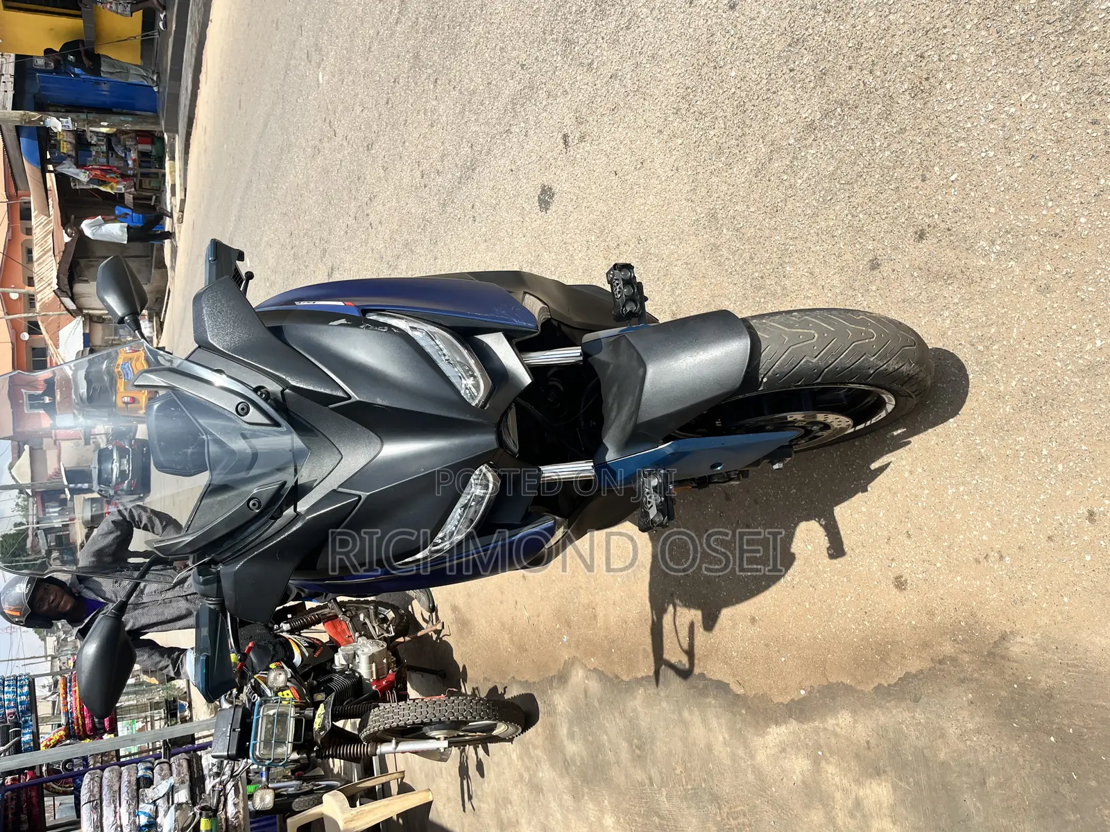 Motorcycle 2026 Blue