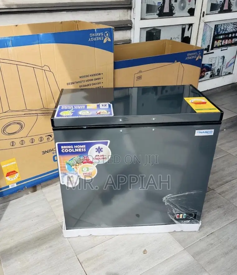 Premium Nasco 1 Door Electric Chest Freezer(Nas200fl)150liters